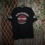 XL - Vintage Y2K Harley-davidson T-Shirts skull skeleton - Black - XL