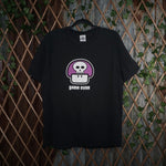 L - Vintage Y2K American Vintage T-Shirts mario bros parody - Black - L