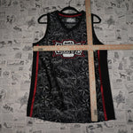 M - Vintage Y2K Mma Elite T-Shirts ufc tank top jersey aop - Black - M