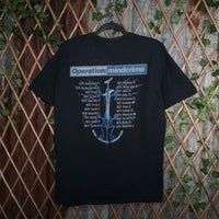 L - Vintage Y2K American Vintage T-Shirts operation - Black - L