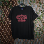 XL - Vintage Y2K Rock Band T-Shirts skull logos spellout - Black - XL