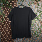 XL - Vintage Y2K Rock Band T-Shirts skull logos spellout - Black - XL