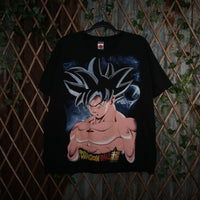 XL - Vintage Y2K American Vintage T-Shirts dragon ball goku - Black - XL