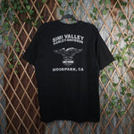 XL - Vintage Y2K Harley-davidson T-Shirts harley skull flame - Black - XL