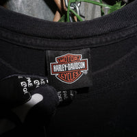 L - Vintage Y2K Harley-davidson T-Shirts brotherhood time - Black - L