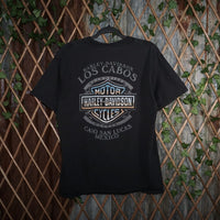L - Vintage Y2K Harley-davidson T-Shirts brotherhood time - Black - L