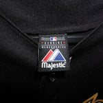 XL - Vintage Y2K Majestic Shirts oakland athletics mlb - Black - XL