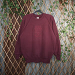XXL - Vintage Y2K American Vintage Sweatshirts oxford - Red - XXL