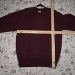 XXL - Vintage Y2K American Vintage Sweatshirts oxford - Red - XXL