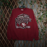 XL - Vintage Y2K Logo Athletic Sweatshirts san francisco - Red - XL