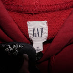 M - Vintage Y2K Gap Sweatshirts embroider arc logo - Red - M