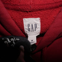 M - Vintage Y2K Gap Sweatshirts embroider arc logo - Red - M