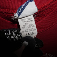L - Vintage Y2K Hard Rock Cafe Sweatshirts save planet - Red - L