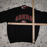 XL - Vintage Y2K Nfl Sweatshirts san francisco 49ers - Black - XL