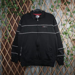 L - Vintage Y2K Ecko Unltd Sweatshirts track suit jacket top - Black - L