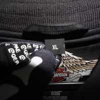XL - Vintage Y2K Harley-davidson Jackets Coats embroider - Black - XL