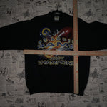 XL - Vintage Y2K Nfl Sweatshirts st louis rams superbowl - Black - XL
