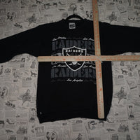 L - Vintage Y2K Nfll Sweatshirts los angeles raiders retro - Black - L