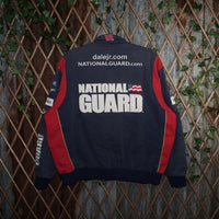 XL - Vintage Y2K Nascar Jackets Coats national guard - Blue - XL