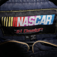 XL - Vintage Y2K Nascar Jackets Coats national guard - Blue - XL