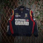 XL - Vintage Y2K Nascar Jackets Coats national guard - Blue - XL