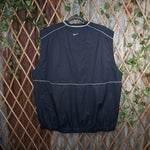 XL - Vintage Y2K Nike Jackets Coats windbreaker vest - Blue - XL