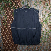 XL - Vintage Y2K Nike Jackets Coats windbreaker vest - Blue - XL