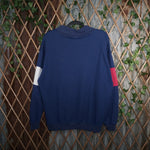 M - Vintage Y2K American Vintage Sweatshirts club tour - Blue - M