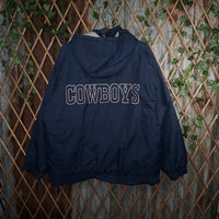 L - Vintage Y2K Nfl Jackets Coats dallas cowboys star logo - Blue - L