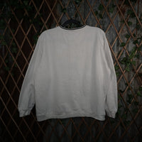 L - Vintage Y2K Disney Sweatshirts embroider pooh bear 100 - White - L