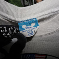 L - Vintage Y2K Disney Sweatshirts epcot center walt world - White - L