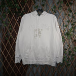 L - Vintage Y2K Mossimo Hoodies hermosa beach lion emblem - White - L