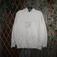 L - Vintage Y2K Mossimo Hoodies hermosa beach lion emblem - White - L