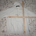 L - Vintage Y2K Mossimo Hoodies hermosa beach lion emblem - White - L