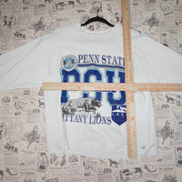M - Vintage Y2K Discus Sweatshirts penn state university - White - M