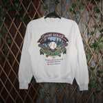 M - Vintage Y2K Mlb Sweatshirts quake series rattle bay san - White - M