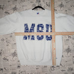 L - Vintage Y2K Russell Athletic Sweatshirts memphis state - White - L
