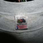 L - Vintage Y2K Fruit Of The Loom Sweatshirts critter rescue - Gray - L