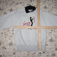 M - Vintage Y2K American Vintage Sweatshirts jazz swig dixie - Gray - M