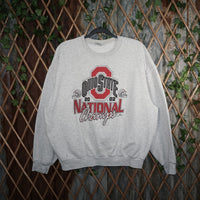 XL - Vintage Y2K American Vintage Sweatshirts ohio state - Gray - XL