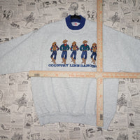 Vintage Y2K American Vintage Sweatshirts country line - Gray