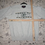 M - Vintage Y2K Nfl Sweatshirts green bay packers central - Gray - M