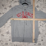 M - Vintage Y2K Ecko Unltd Hoodies embroider patch spellout - Gray - M