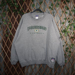 XXL - Vintage Y2K Nfl Sweatshirts embroider green bay - Gray - XXL