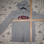 L - Vintage Y2K Jansport Hoodies california state university - Gray - L