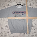 M - Vintage Y2K Nfl Sweatshirts afc east division champions - Gray - M