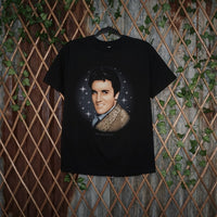 M - Vintage Y2K American Vintage T-Shirts description elvis - Black - M