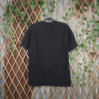 L - Vintage Y2K Miami Ink T-Shirts description skull cross - Black - L