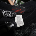 L - Vintage Y2K Miami Ink T-Shirts description skull cross - Black - L