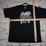XXL - Vintage Y2K Nba T-Shirts description san antonio spurs - Black - XXL